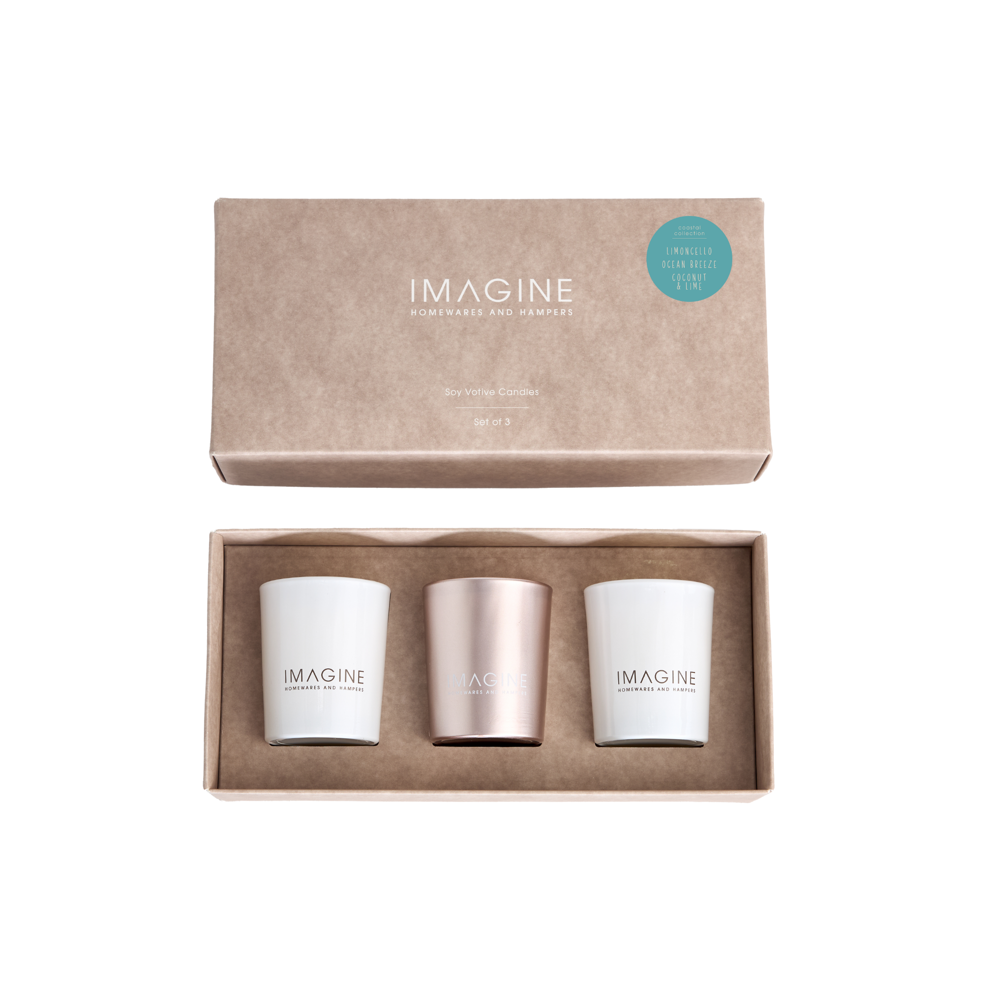 Set of 3 | Limoncello, Ocean Breeze, Coconut & Lime