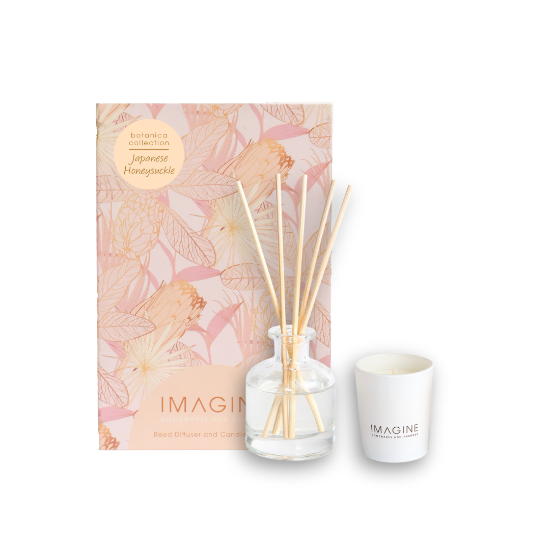 Japanese Honeysuckle Mini Diffuser and Votive Candle