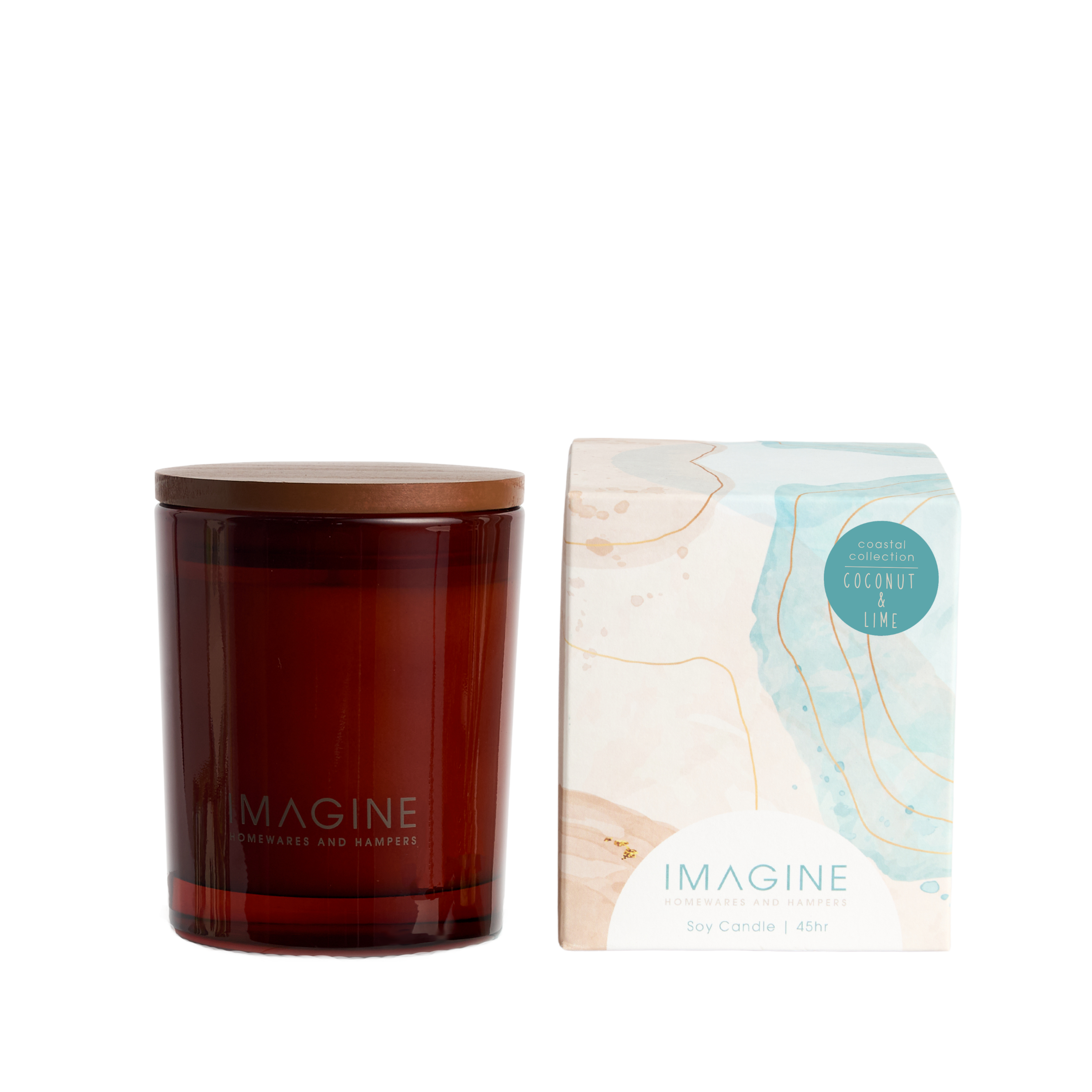 Coconut & Lime Scented Candle