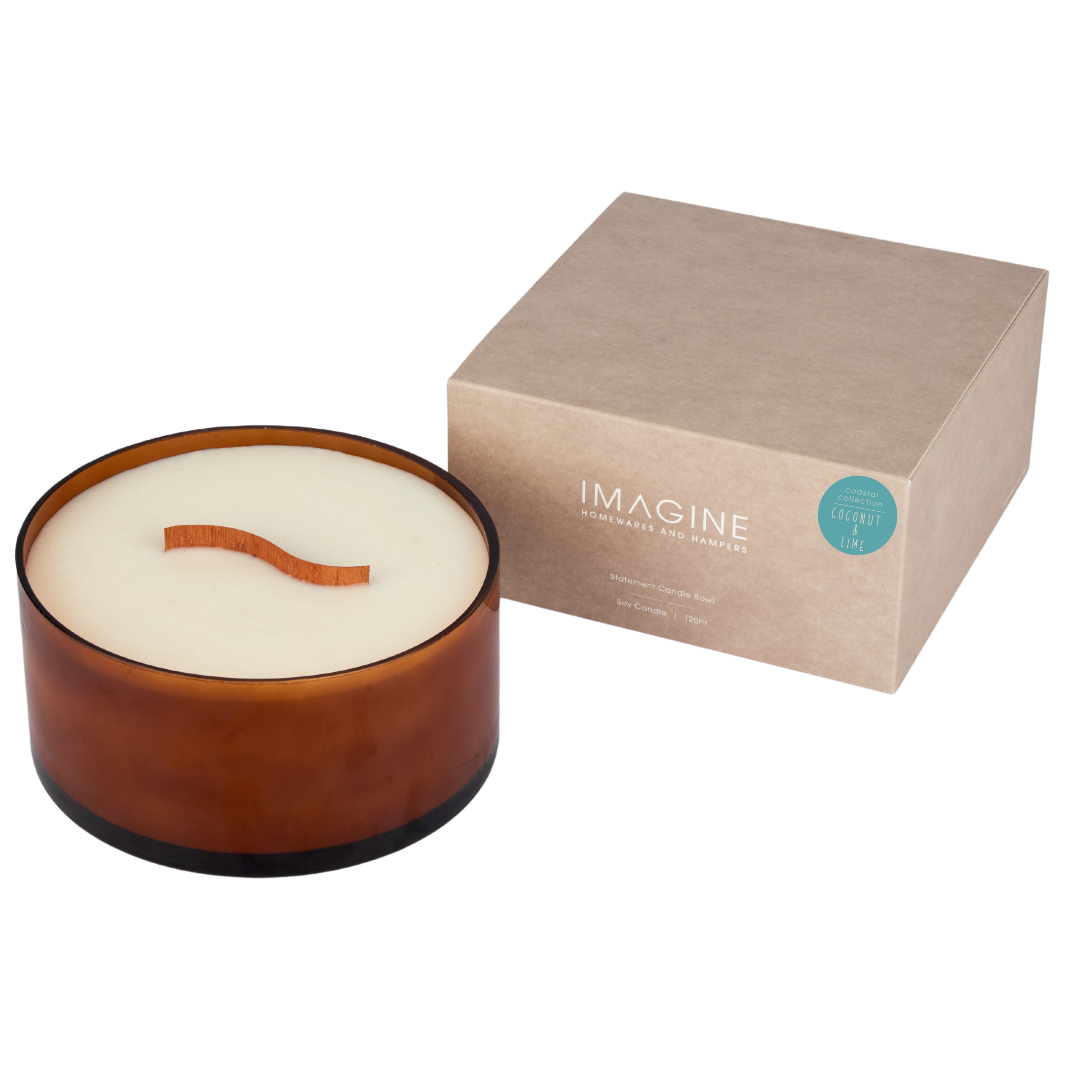 Coconut & Lime Scented Candle