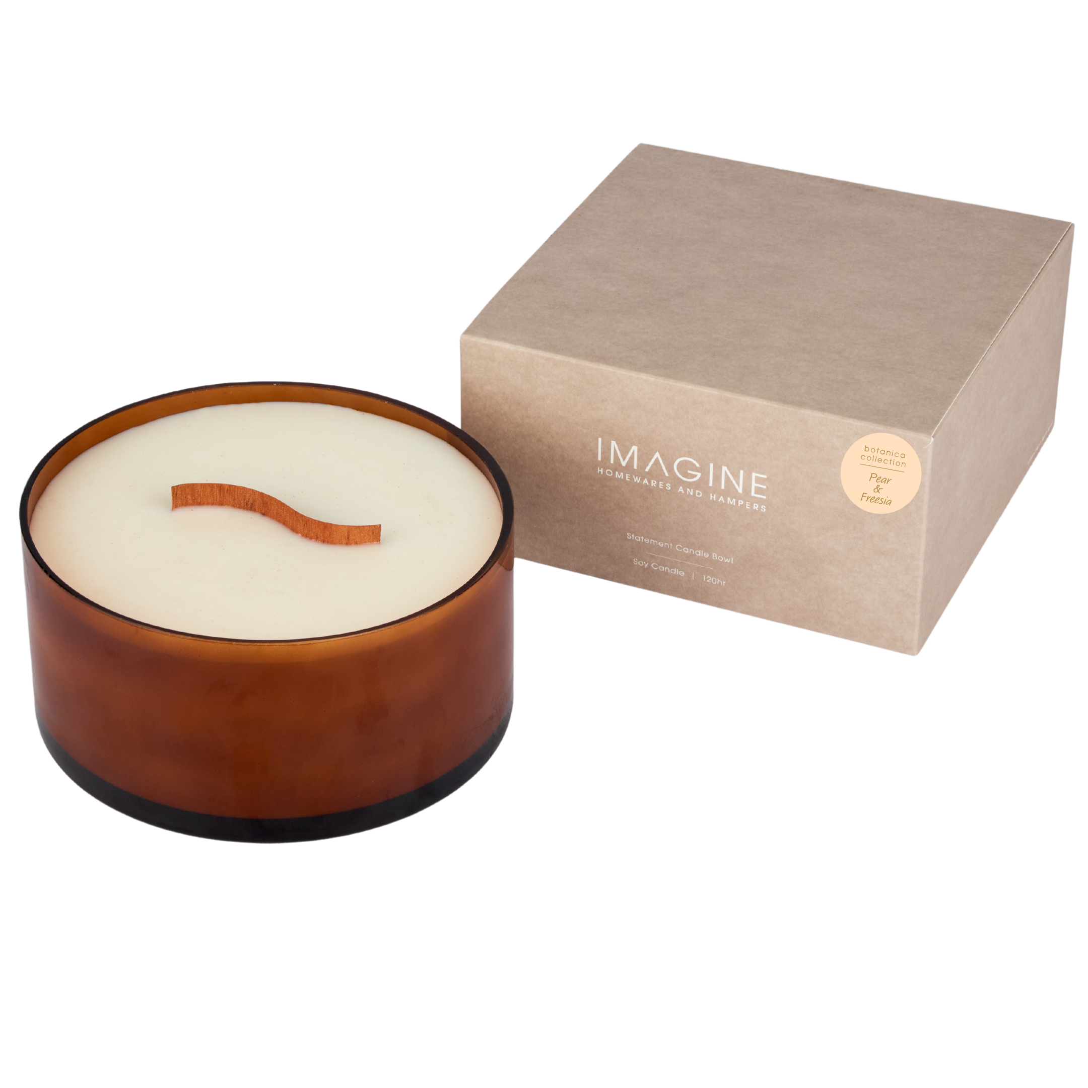 Pear & Freesia Scented Candle