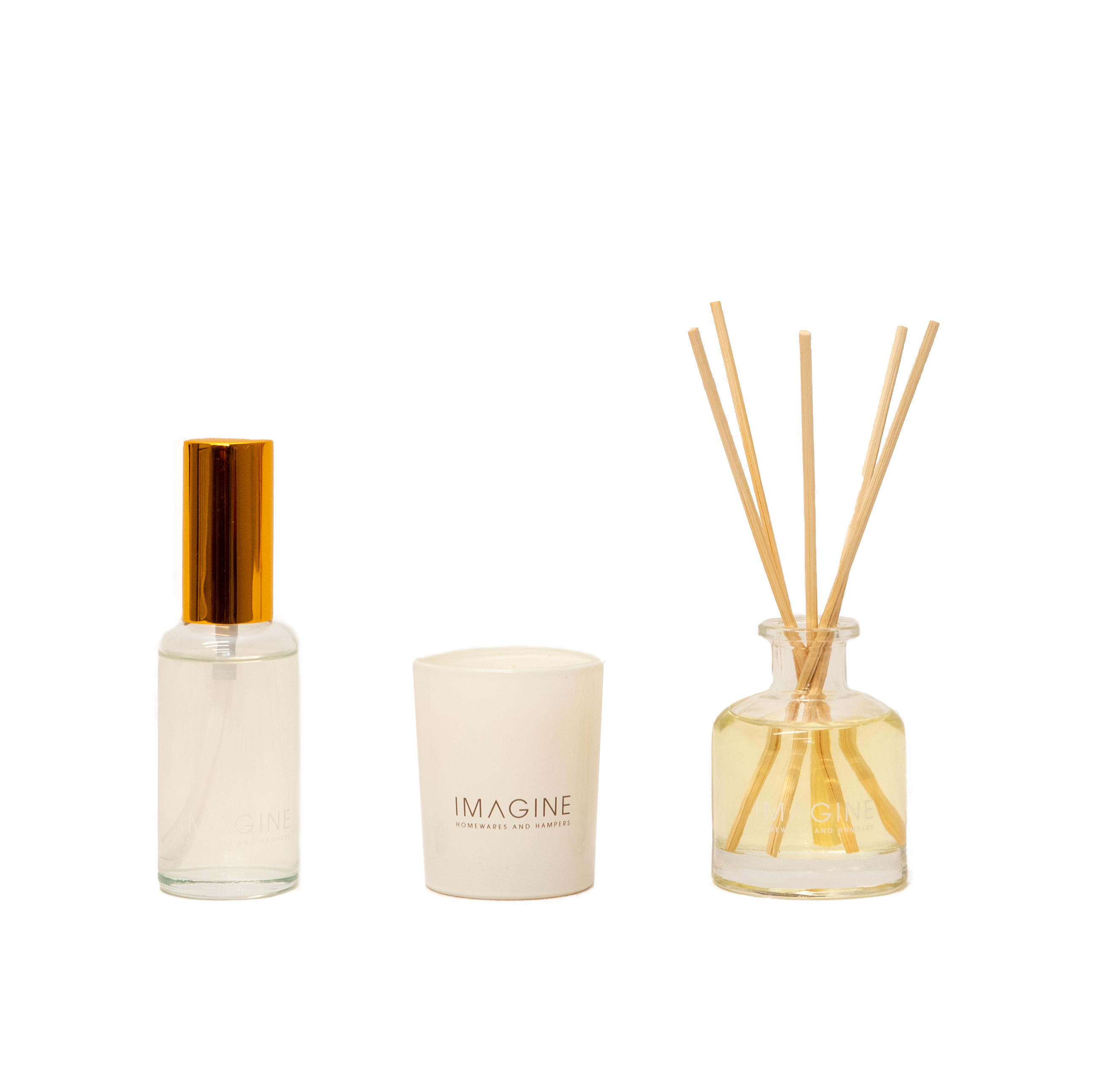 Limoncello Mini Diffuser, Mini Room Spray and Votive Candle
