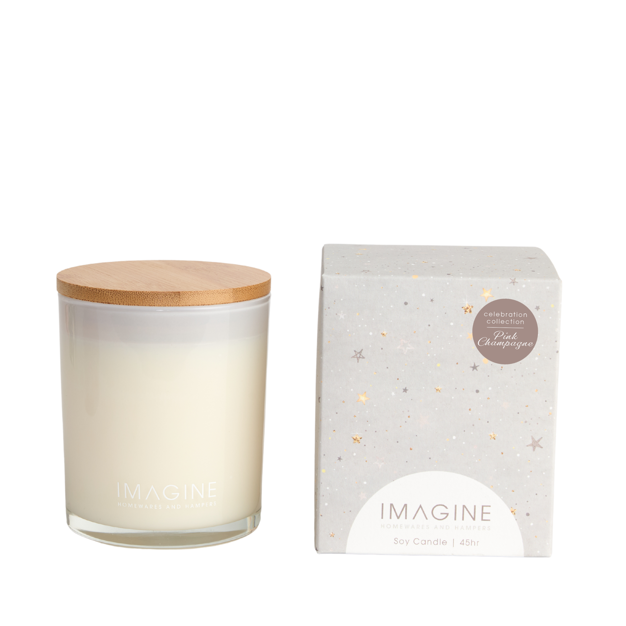 Pink Champagne Scented Candle